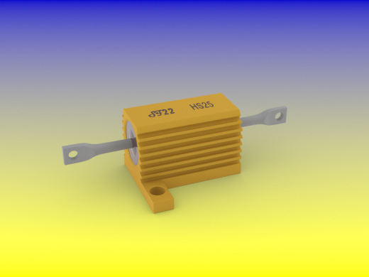 底盘安装高功率电阻器25W，HS250系列缩略图